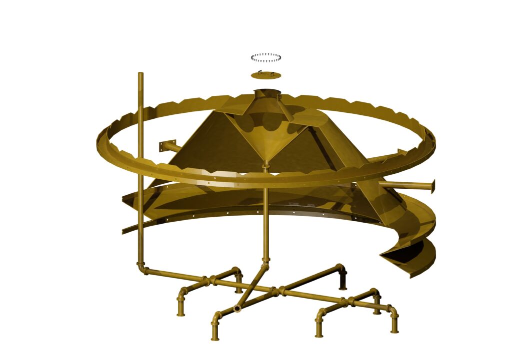 Peças internas UASB