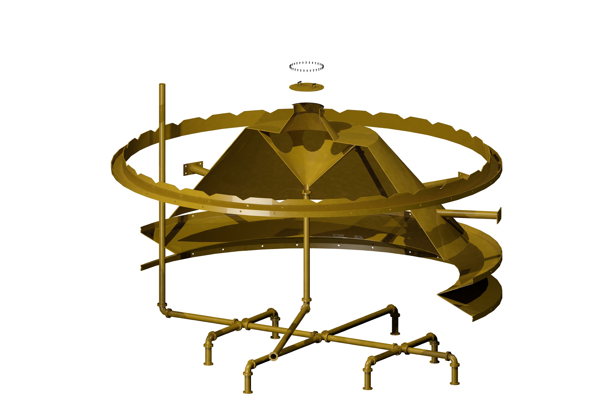 Peças internas UASB
